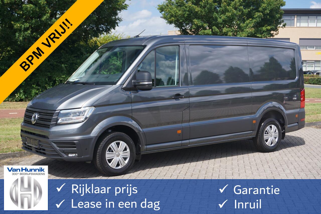 Volkswagen CRAFTER 35 177PK L3H2 AUT Facelift BPM VRIJ!! 13" Navi, Cam, Gev. Stoel, Alarm, LED!! NR. 424