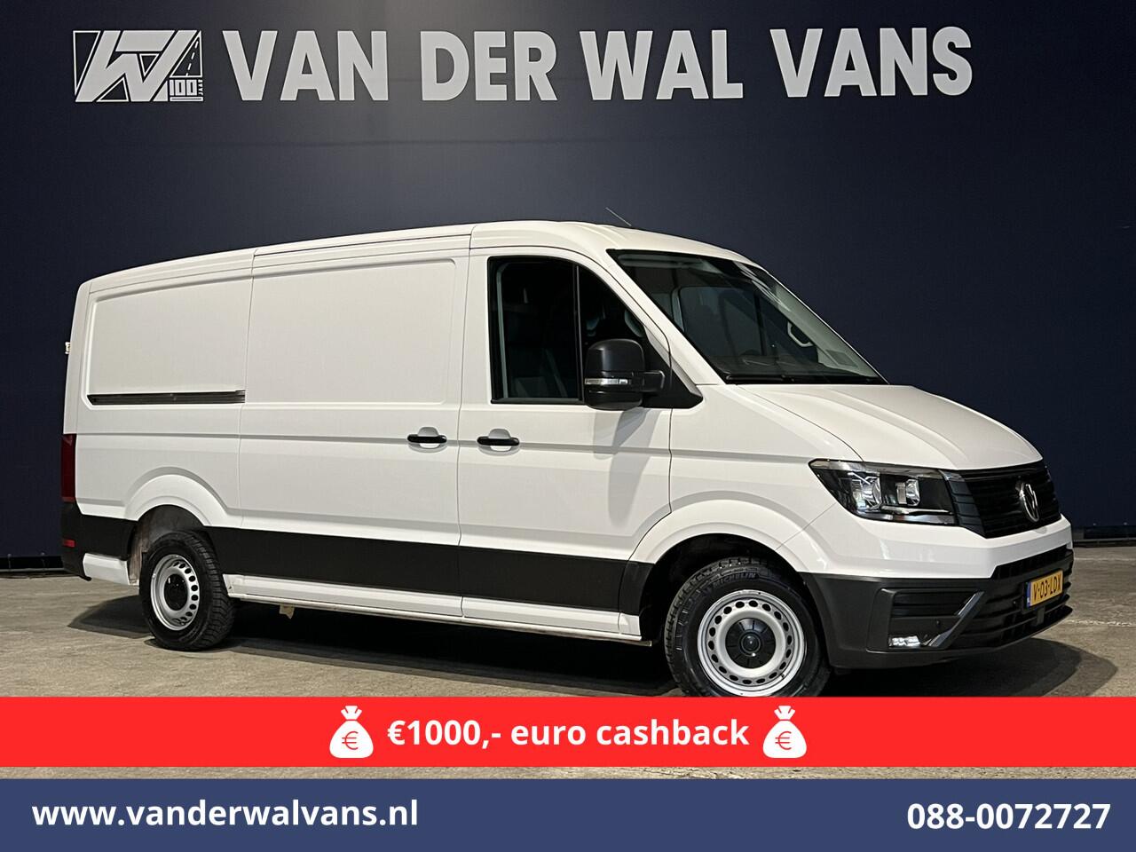 Volkswagen CRAFTER 2.0 TDI 141pk L3H2 L2H1 Euro6 *Rijklaar Direct Rijden* Airco | Navigatie | Camera | Apple Carplay Android Auto, Parkeersensoren, Bijrijdersbank