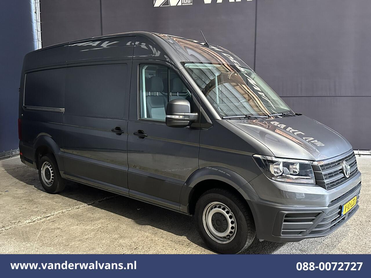 Volkswagen CRAFTER 2.0 TDI 140pk L3H3 (oude L2H2) Euro6 Airco | Camera | Cruisecontrol | Apple Carplay | bijrijdersbank android auto, chauffeursstoel, 3000kg trekvermogen