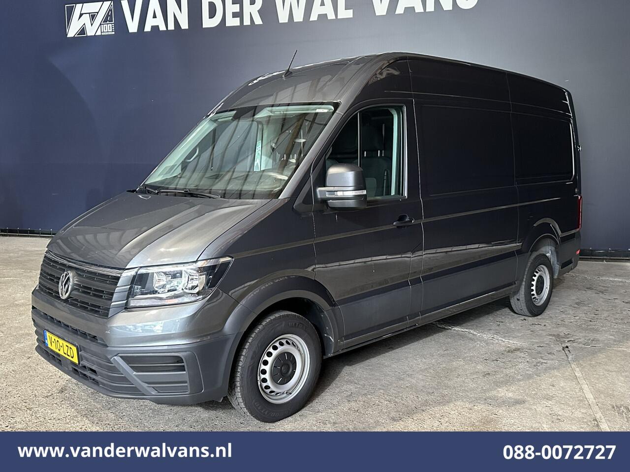 Volkswagen CRAFTER 2.0 TDI 140pk L3H3 (oude L2H2) Euro6 Airco | Camera | Cruisecontrol | Apple Carplay | bijrijdersbank android auto, chauffeursstoel, 3000kg trekvermogen