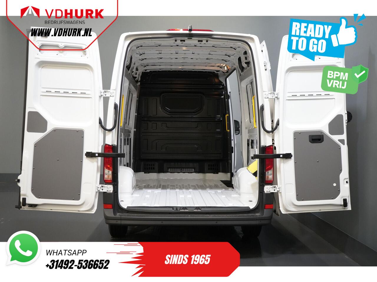 Volkswagen CRAFTER 35 2.0 TDI 140 pk DSG Aut. L3H3 BPM VRIJ/ LED/ Virtual Cockpit/ Camera/ Cruise/ Carplay/ Gev.Stoel