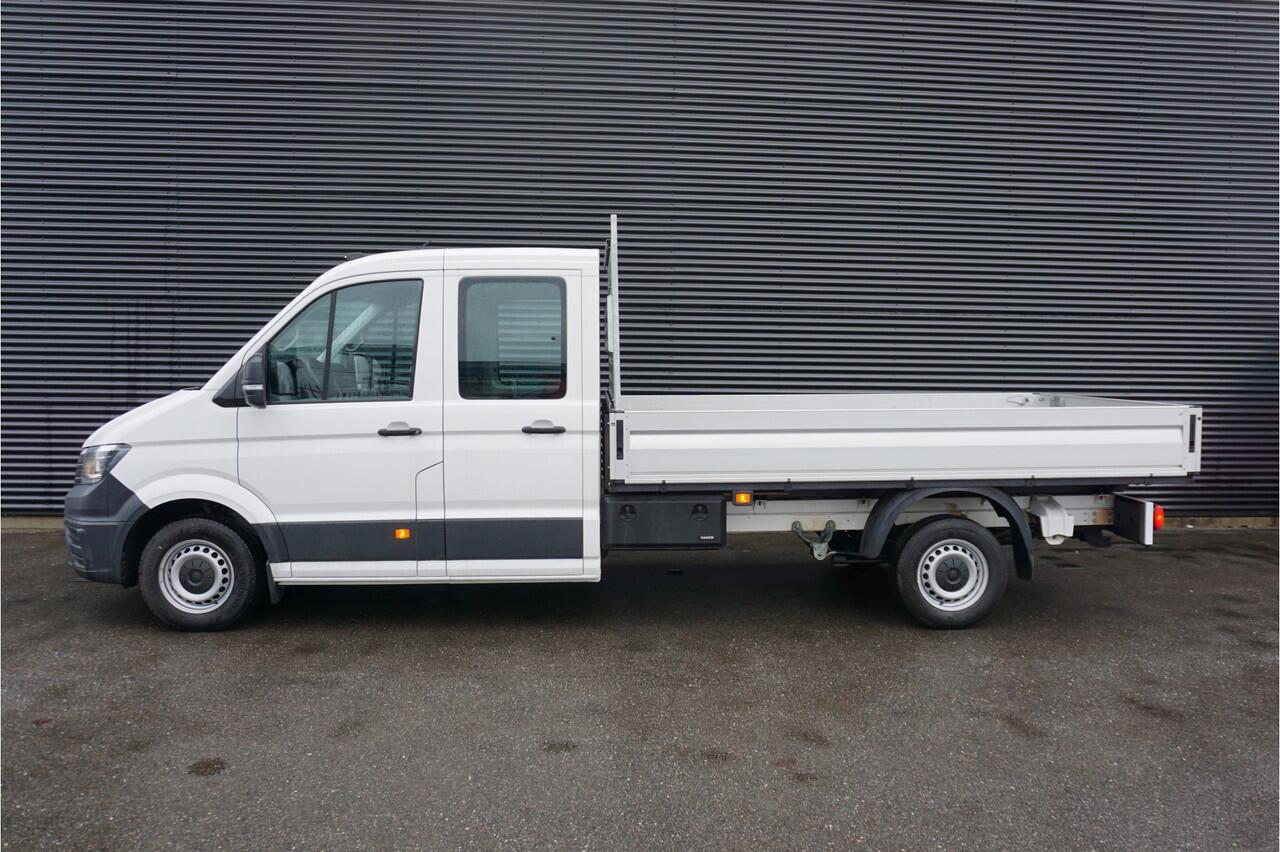 Volkswagen CRAFTER Open Laadbak 177pk Automaat Dubbele cabine Apple Carplay Camera Cruise control Trekhaak