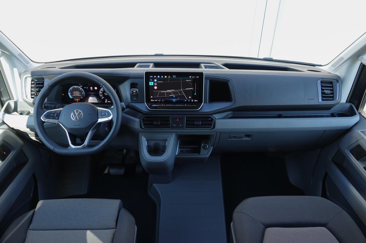 Volkswagen CRAFTER L3H2 | 177Pk Aut. | 30 | Dubbele Cabine | Nieuw Model | 10,4'' Navigatie | 19'' | Indium Grey