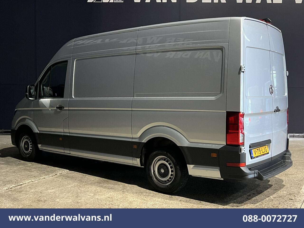 Volkswagen CRAFTER 2.0 TDI 141pk L3H3 L2H2 Euro6 Airco | Camera | Apple Carplay | Android Auto Parkeersensoren, Bijrijdersbank, 3000kg trekvermogen, zilver