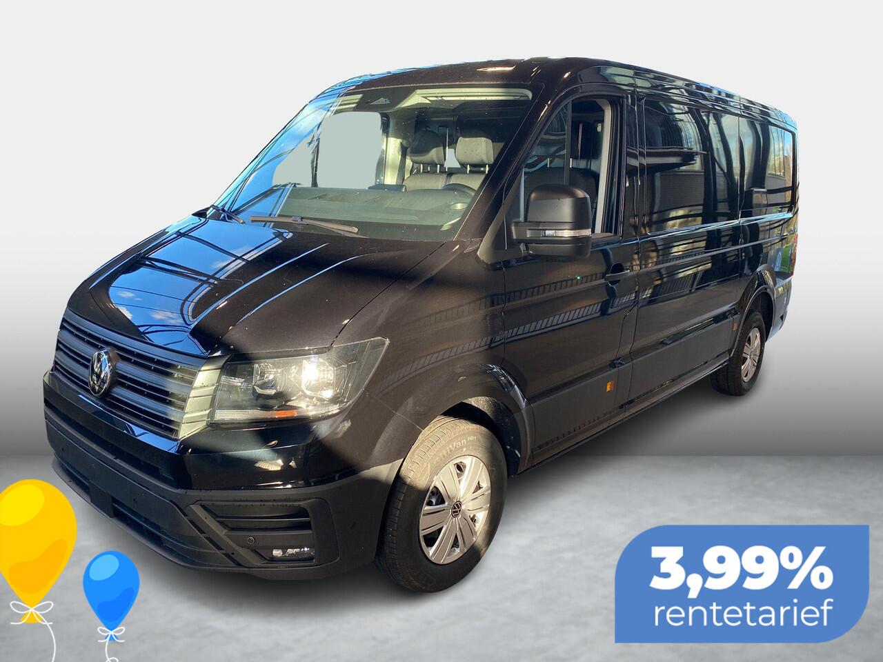 Volkswagen CRAFTER Bedrijfswagens Highline L3H2 2.0 TDI EU6 103 kW (140 pk) 6 versn. | BPM vrij | Opstaptrede op trekbalk (smal) | Led-laadruimteverlichting | Inparkeerassistent 'park assist' | Cruise control inclusief snelheidsbegrenzer | Bijrijdersbank inclusief opbergvak