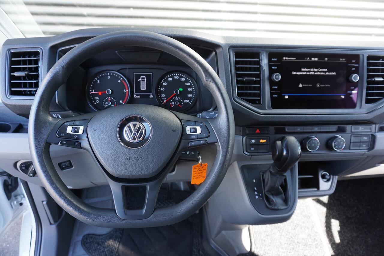 Volkswagen CRAFTER 140PK Automaat L3H3/L2H2 Apple Carplay Camera Trekhaak Sidebars Cruise control Voorruitverwarming
