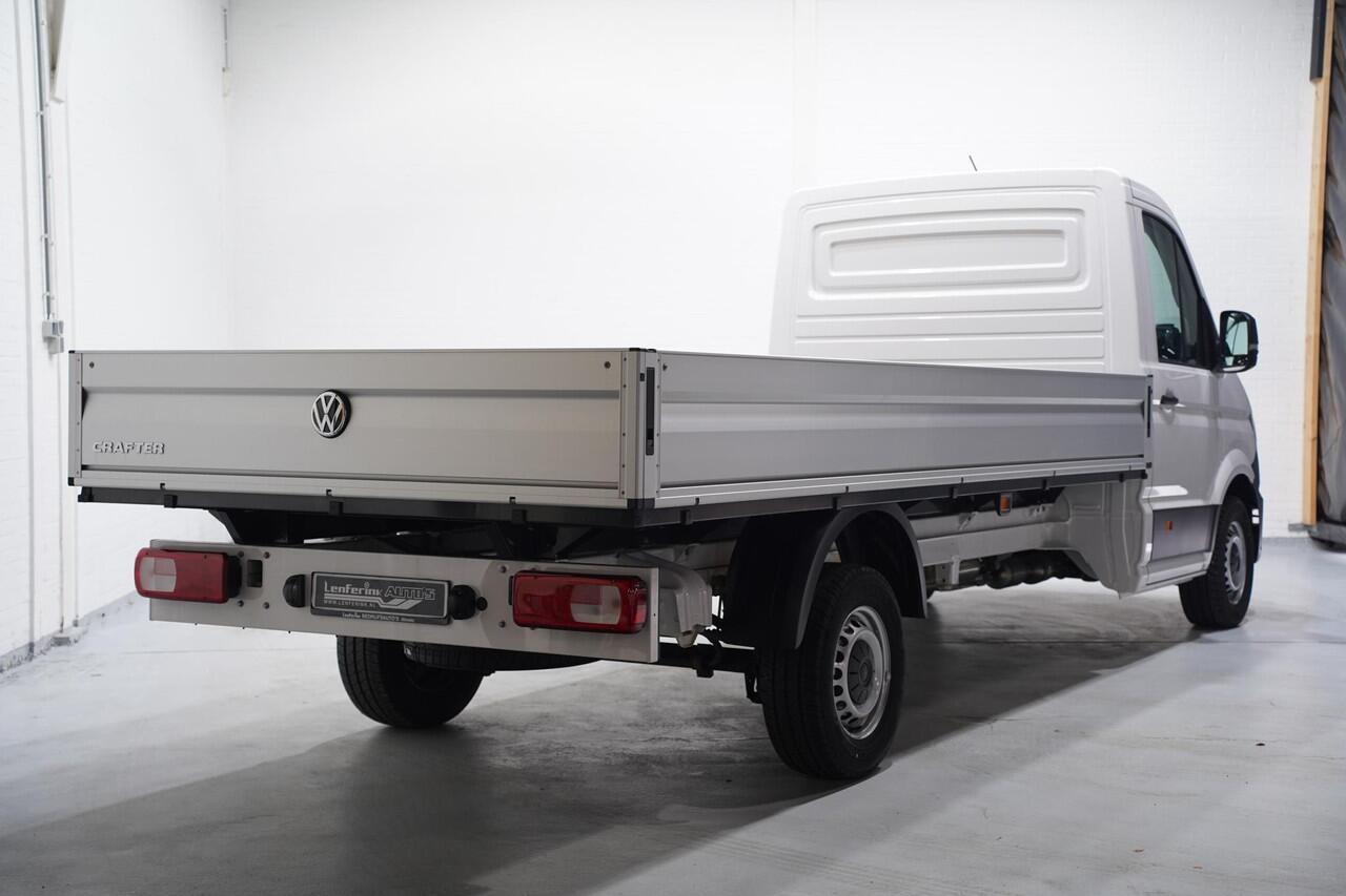 Volkswagen CRAFTER 2.0 TDI 140 pk L4 Pick Up / Open Laadbak Airco Cruise Control, 3-Zits, LxBxH 430x203x40 cm