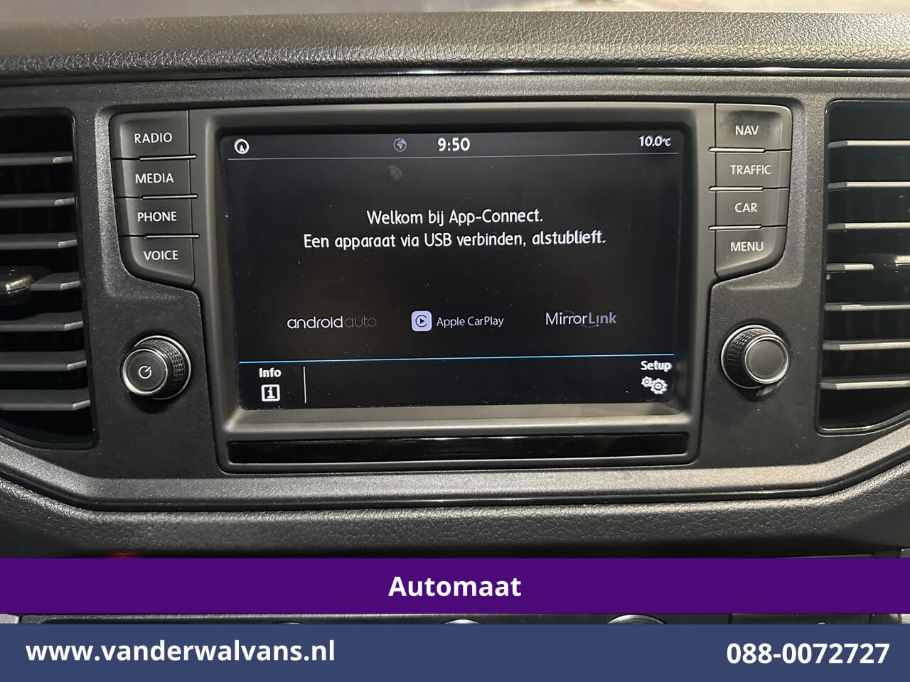Volkswagen CRAFTER 2.0 TDI 141pk Automaat L3H3 L2H2 Euro6 Airco | Navigatie | Apple Carplay | Android Auto | Parkeersensoren 3000kg trekvermogen