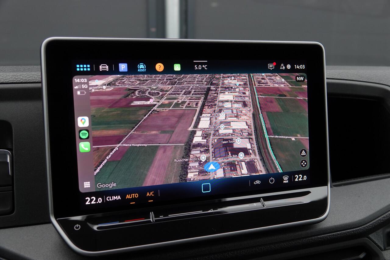 Volkswagen CRAFTER L3H2 | 2.0Tdi 177Pk Aut. | Dubbele Cabine | 2x Schuifdeur | Nieuw Model | 10,4'' Navigatie | 19'' | Indium Grey