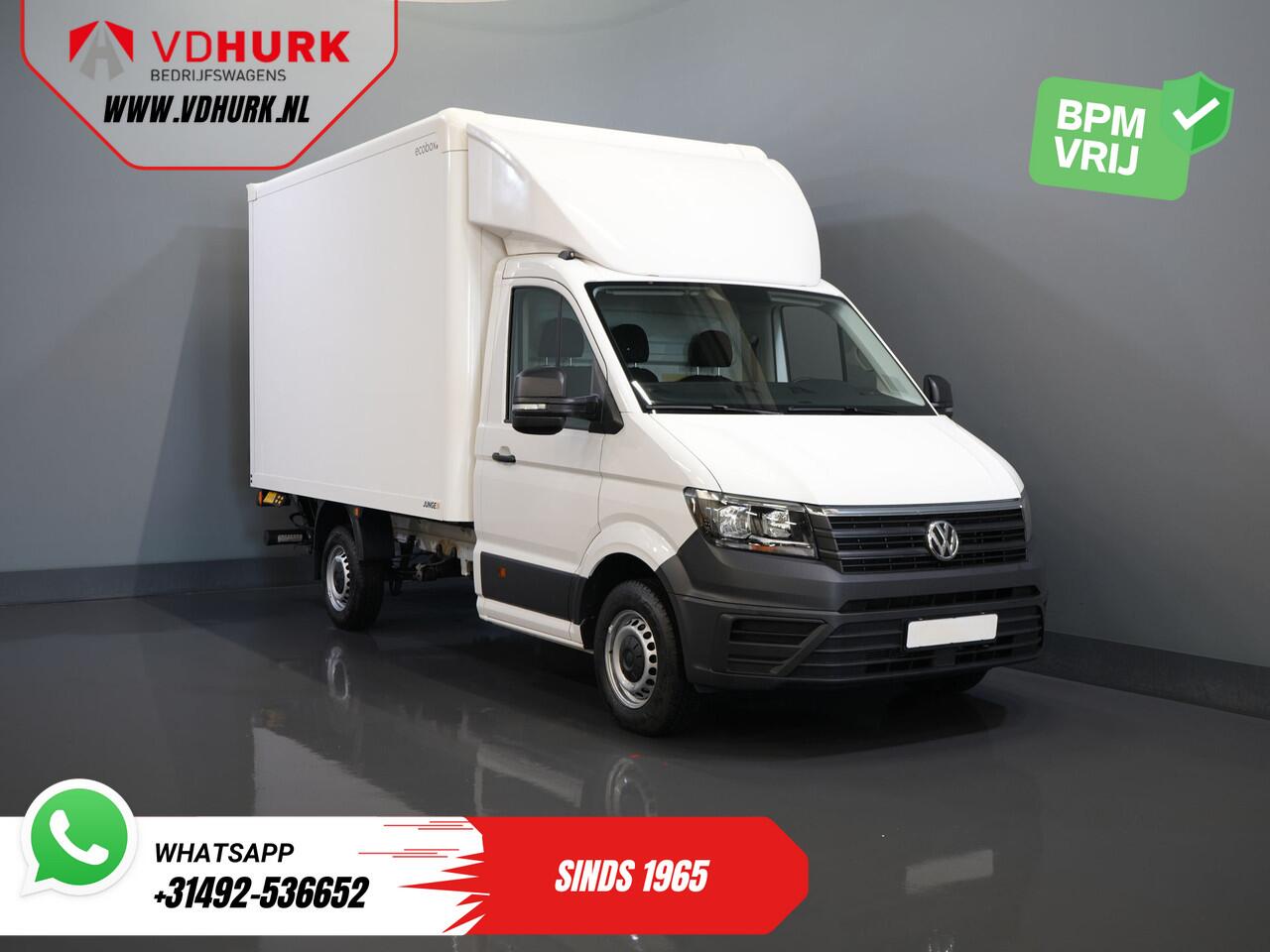 Volkswagen CRAFTER 35 2.0 TDI 180 pk DSG Aut. 350x208x210 Laadklep/ Spoiler/ Navi/ Carplay/ Camera/ Airco