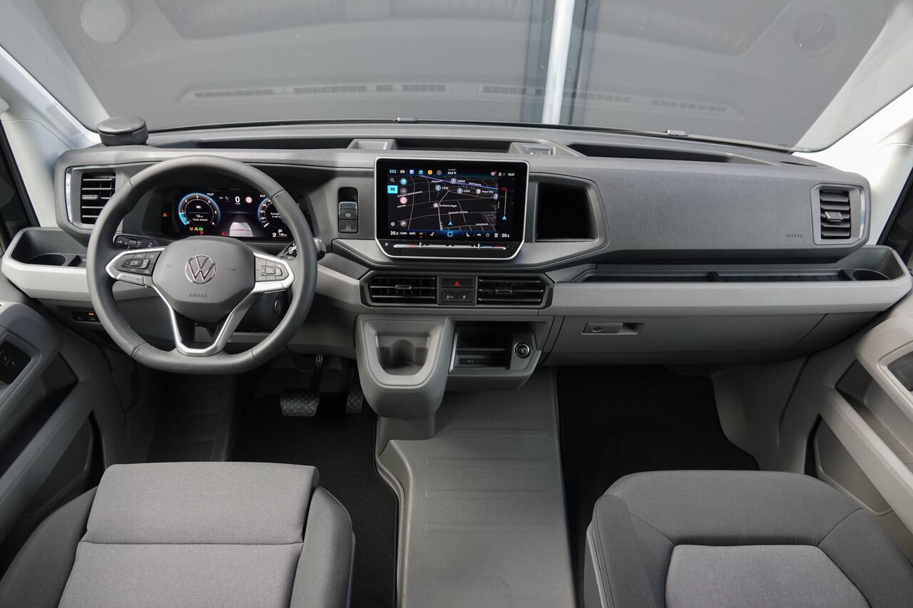 Volkswagen CRAFTER L3H2 | 2.0Tdi 177Pk Aut. | Dubbele Cabine | 2x Schuifdeur | Nieuw Model | 10,4'' Navigatie | 19'' | Indium Grey