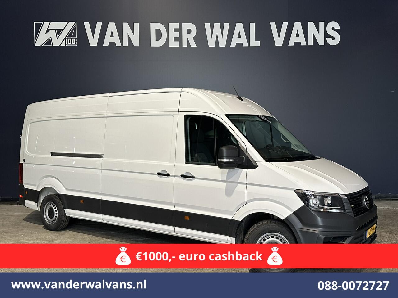 Volkswagen CRAFTER 2.0 TDI 140 pk Automaat L4H3 L3H2 Euro6 Airco | Camera | Apple Carplay Android Auto, Chauffeursstoel, Stoelverwarming, 3000kg Trekhaak