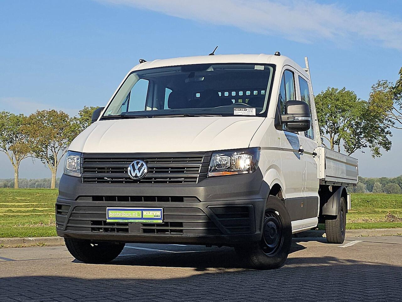 Volkswagen CRAFTER 35 2.0 DC L4 Open-Laadbak Trekhaak 140Pk Euro6 Airco!