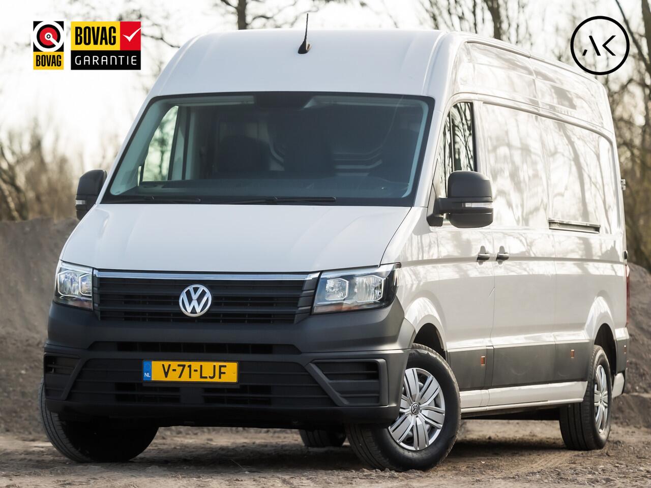 Volkswagen CRAFTER 35 2.0 TDI L4H3 (EURO 6, DUBBELE SCHUIFDEUREN, APPLE CARPLAY, CAMERA, AIRCO, ELEK RAMEN, 3 ZITPLAATSEN, BLUETOOTH, NIEUWE APK, NIEUWSTAAT)