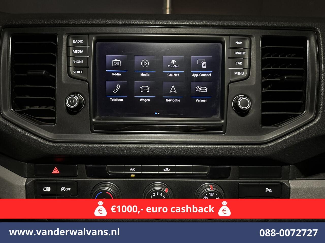 Volkswagen CRAFTER 2.0 TDI 141pk L3H2 L2H1 Euro6 *Rijklaar Direct Rijden* Airco | Navigatie | Camera | Apple Carplay Android Auto, Parkeersensoren, Bijrijdersbank