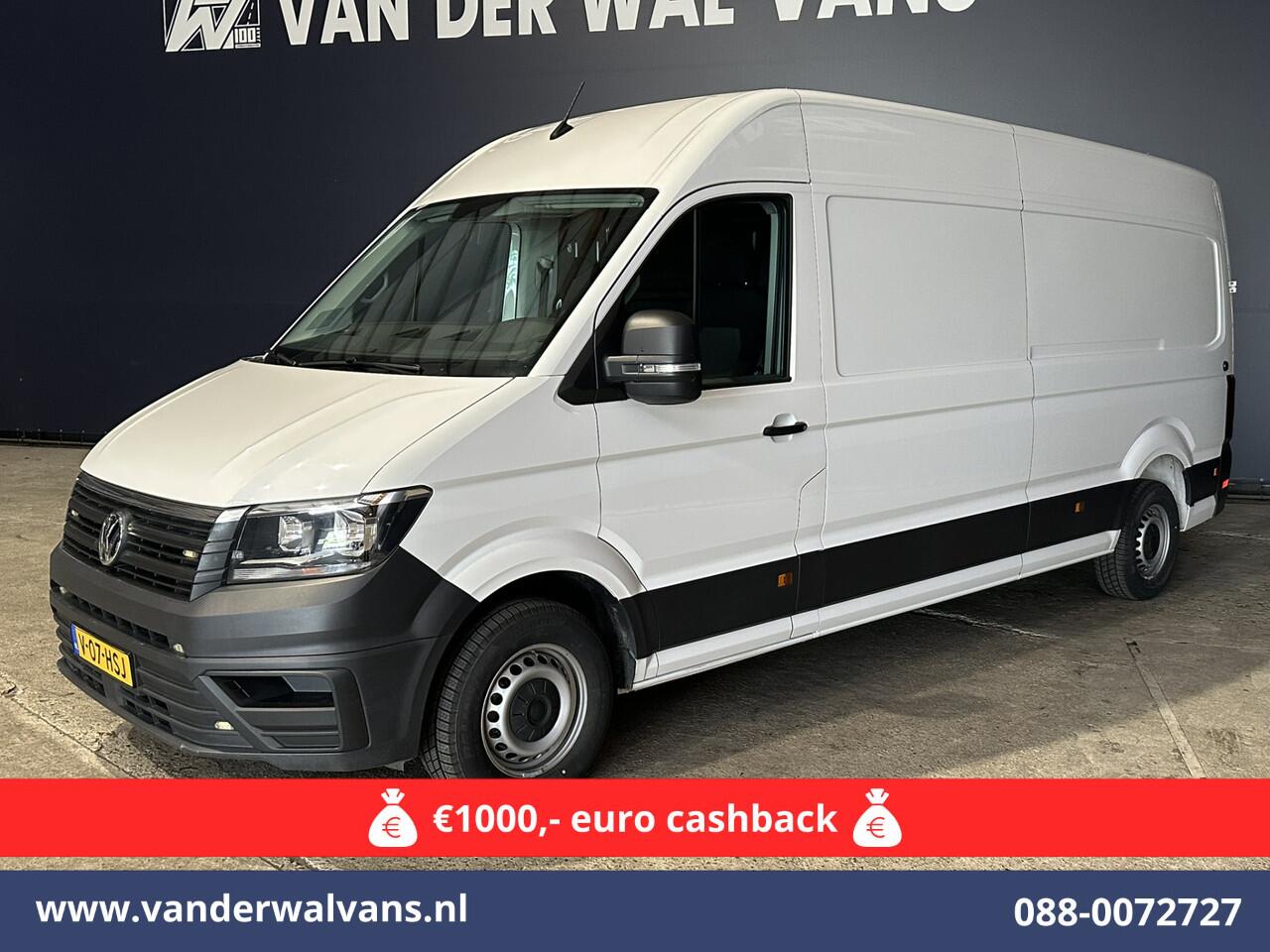 Volkswagen CRAFTER 2.0 TDI 140 pk Automaat L4H3 L3H2 Euro6 Airco | Camera | Apple Carplay Android Auto, Chauffeursstoel, Stoelverwarming, 3000kg Trekhaak