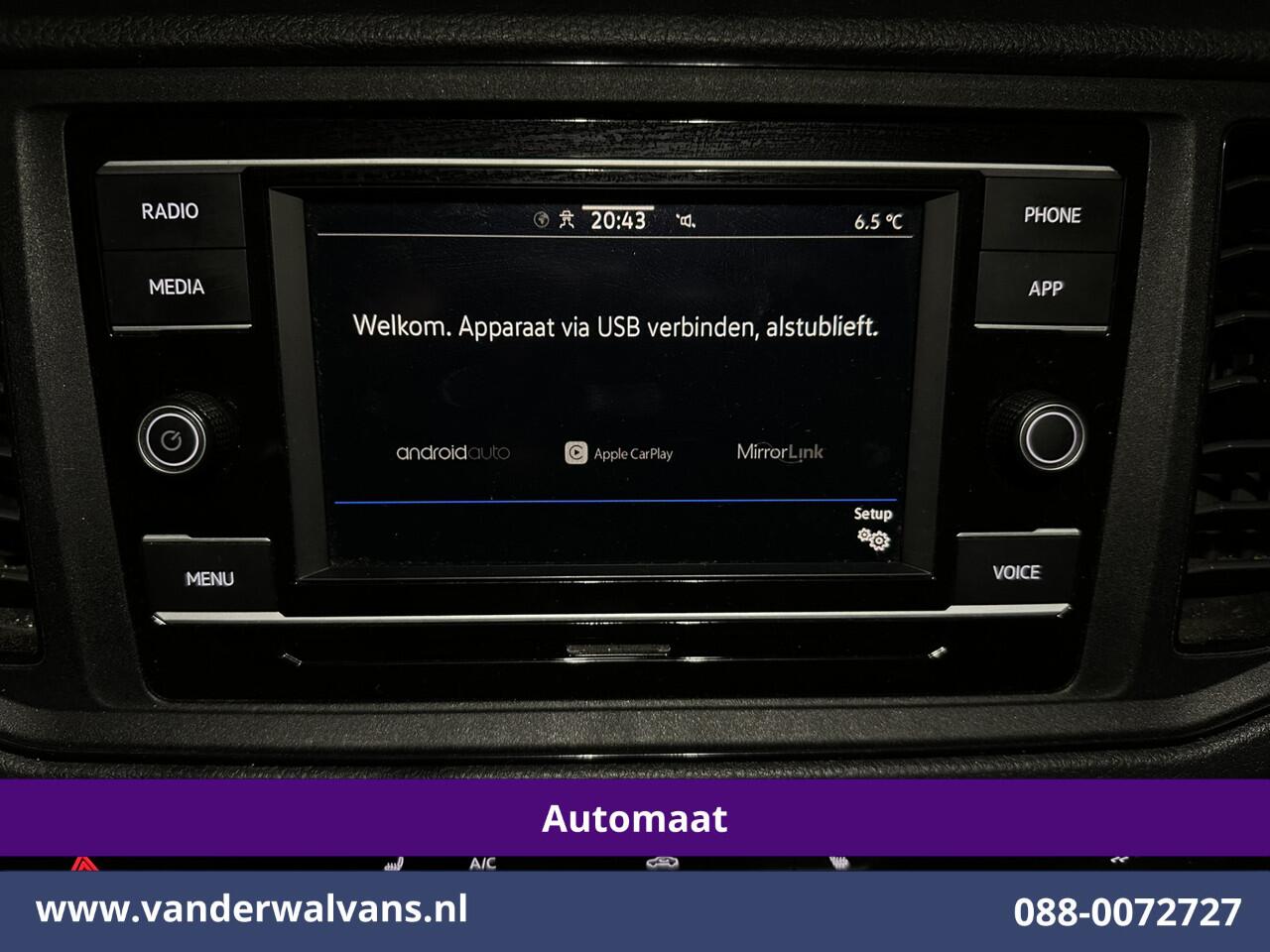 Volkswagen CRAFTER 2.0 TDI 141pk Automaat L4H3 L3H2 Euro6 Airco | Camera | Apple Carplay | Cruisecontrol Android Auto, Stoelverwarming, Bijrijdersbank, 3000kg trekvermogen