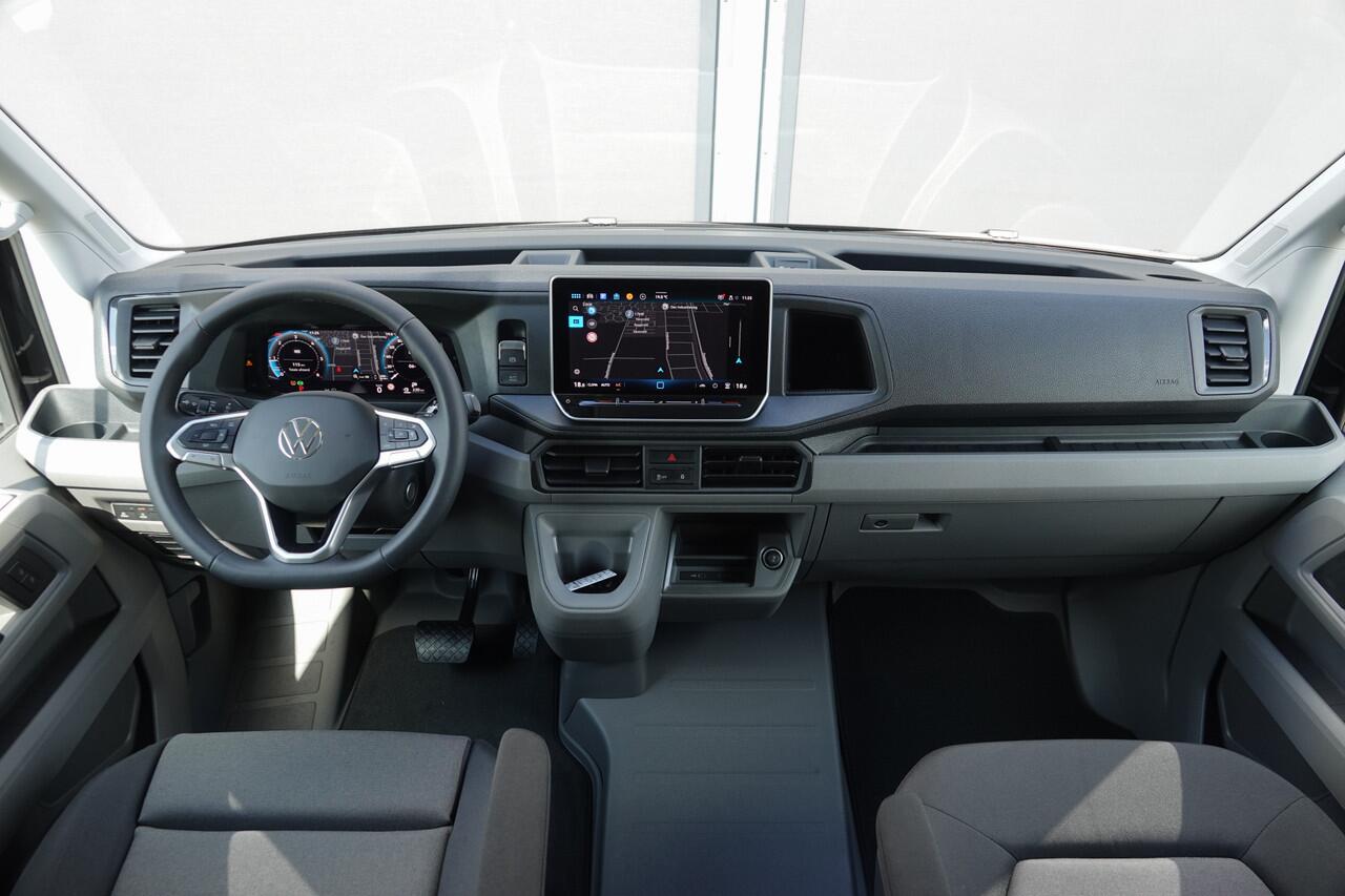 Volkswagen CRAFTER L3H2 | 177Pk Aut. | Dubbele Cabine | Nieuw Model | 10,4'' Navigatie | 19'' | Deep Black