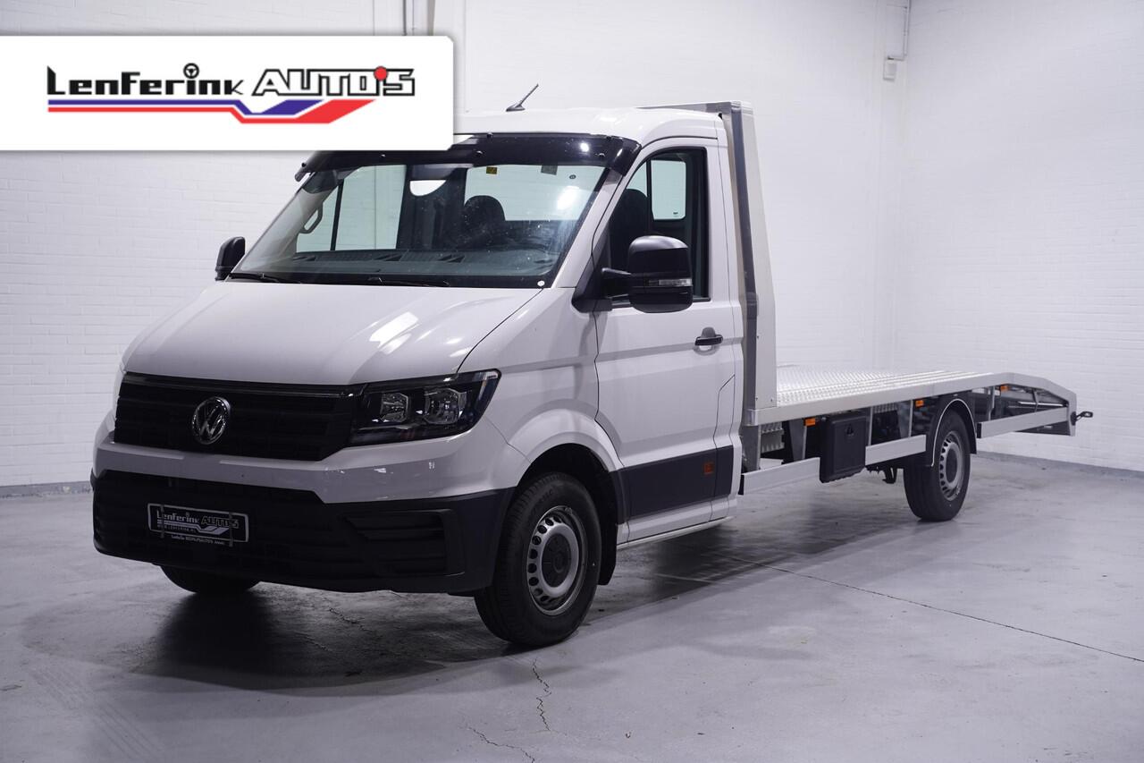 Volkswagen CRAFTER 2.0 TDI 140 pk L4 Autotransporter Airco, Cruise Control, Trekhaak 3.000 kg, BPM vrij, 3-Zits
