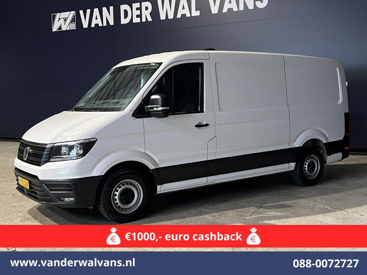 Volkswagen CRAFTER 2.0 TDI 141pk L3H2 L2H1 Euro6 *Rijklaar Direct Rijden* Airco | Navigatie | Camera | Apple Carplay Android Auto, Parkeersensoren, Bijrijdersbank