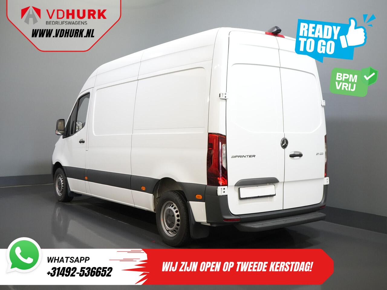Volkswagen CRAFTER (MB Sprinter 211) (DEMO) Aut. L2H2 BPM VRIJ/ LED/ Standkachel/ Stoelverw./ Carplay/ Cruise/ Camera