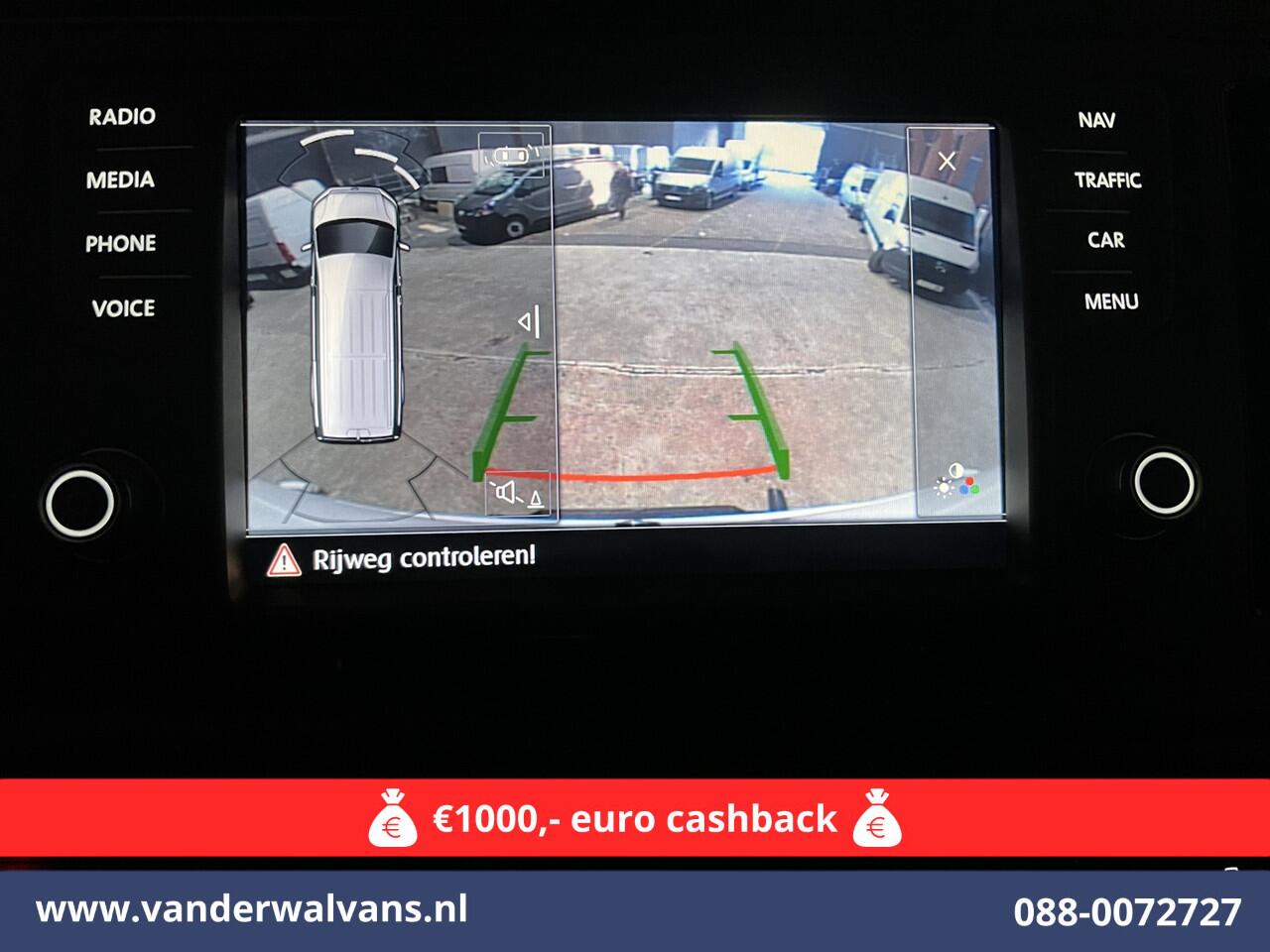 Volkswagen CRAFTER 2.0 TDI 140pk Automaat L4H3 L3H2 Euro6 Airco | Navigatie | Apple carplay | Camera Cruisecontrol, android auto, parkeersensoren, bijrijdersbank, 270 gr. achterdeuren