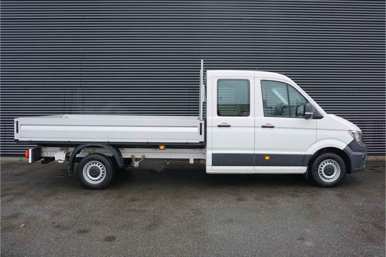 Volkswagen CRAFTER Open Laadbak 177pk Automaat Dubbele cabine Apple Carplay Camera Cruise control Trekhaak