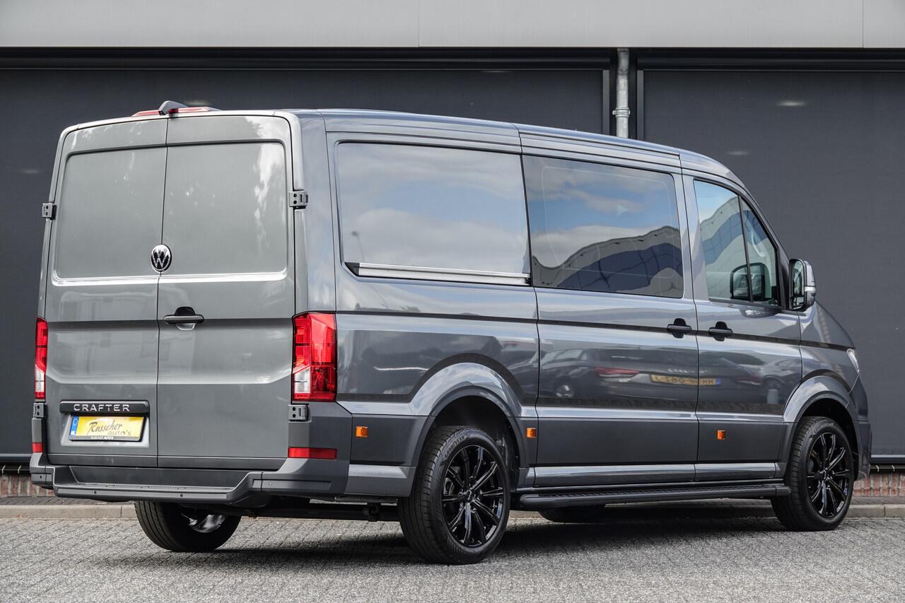 Volkswagen CRAFTER L3H2 | 2.0Tdi 177Pk Aut. | Dubbele Cabine | 2x Schuifdeur | Nieuw Model | 10,4'' Navigatie | 19'' | Indium Grey