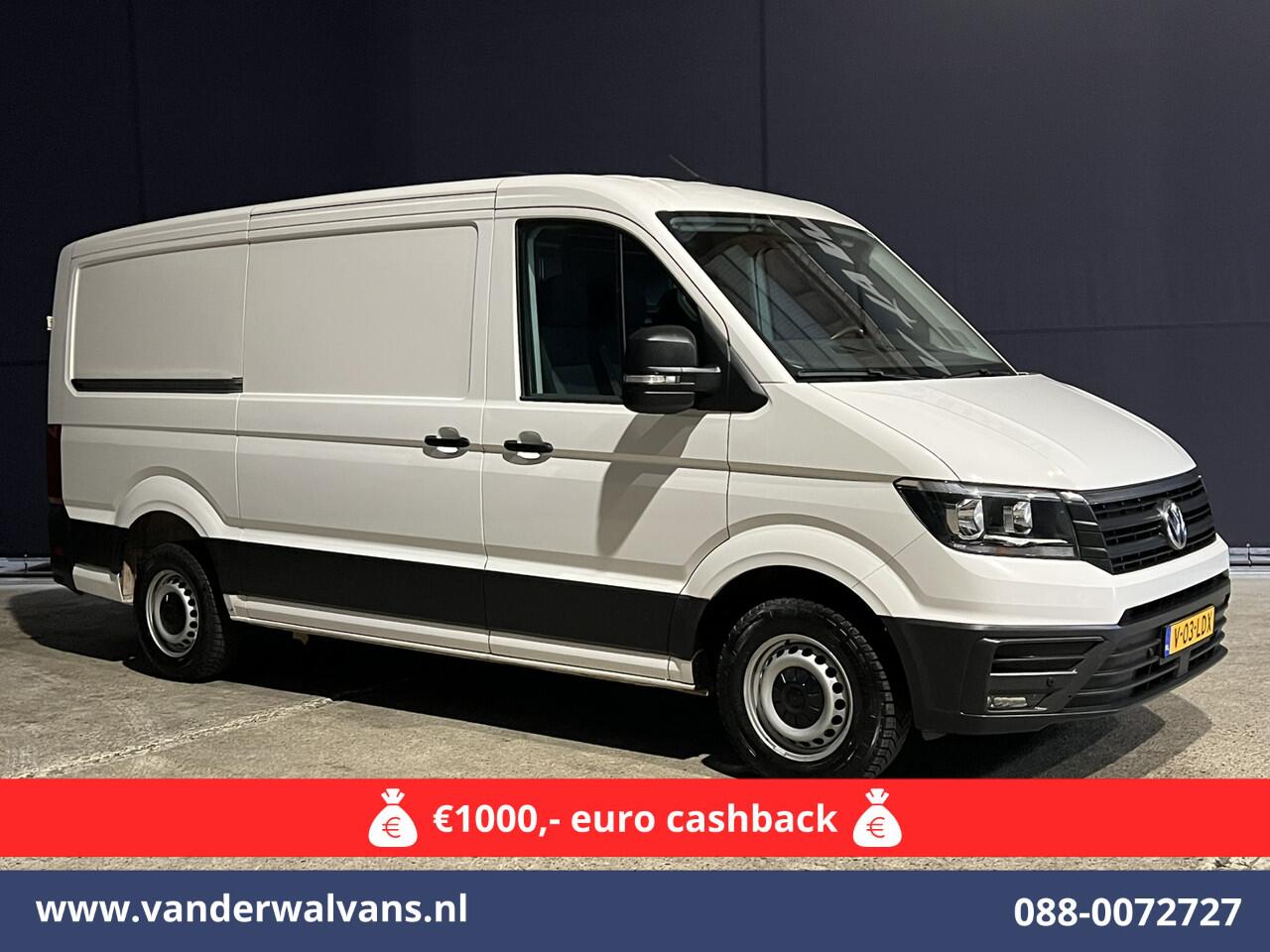 Volkswagen CRAFTER 2.0 TDI 141pk L3H2 L2H1 Euro6 *Rijklaar Direct Rijden* Airco | Navigatie | Camera | Apple Carplay Android Auto, Parkeersensoren, Bijrijdersbank