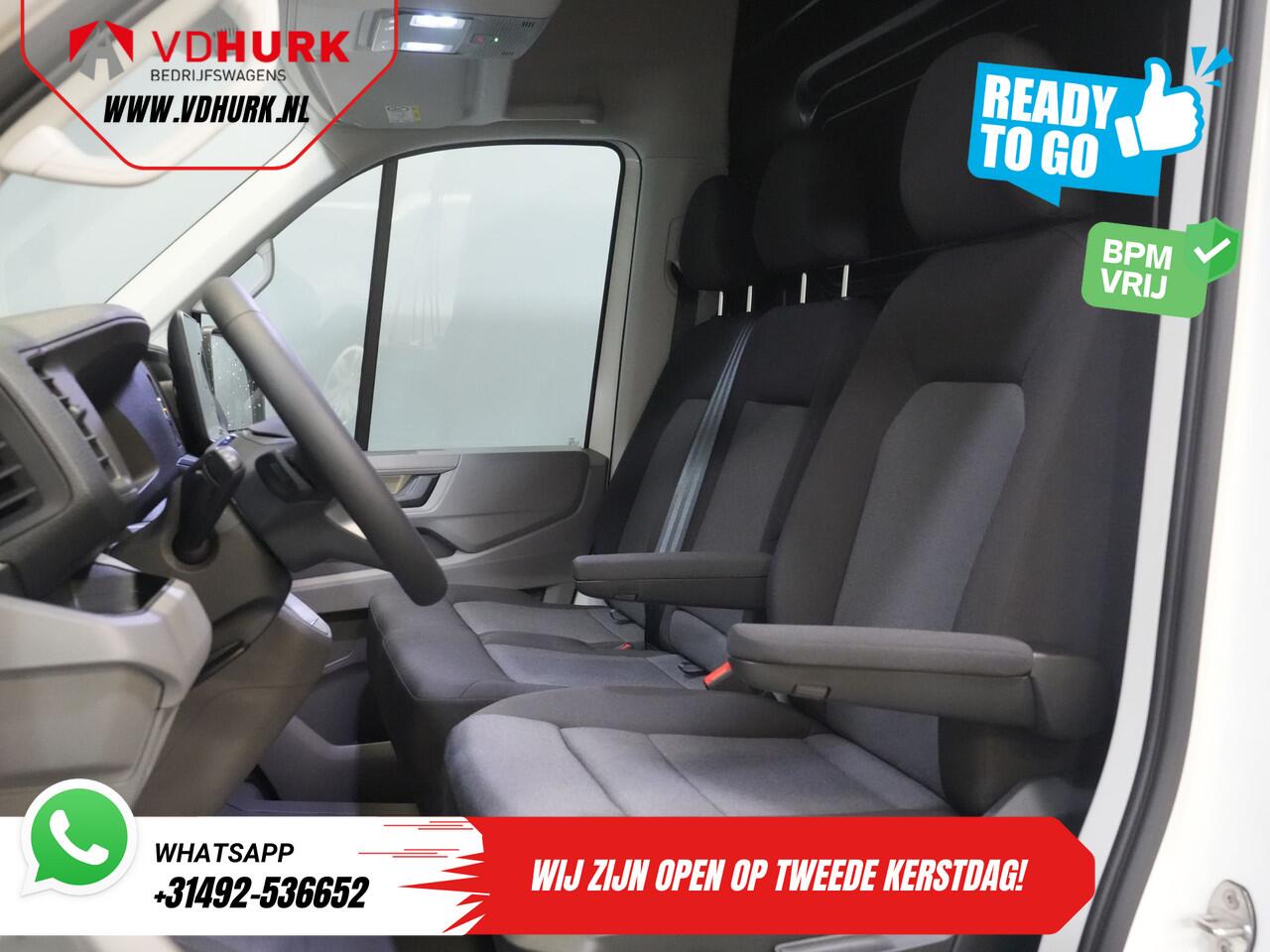 Volkswagen CRAFTER 35 2.0 TDI 140 pk DSG Aut. L3H3 BPM VRIJ! Gev.Stoel/ LED/ Virtual Cockpit/ Camera/ Cruise/ Carplay