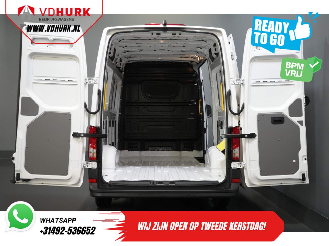 Volkswagen CRAFTER 35 2.0 TDI 140 pk DSG Aut. L3H3 BPM VRIJ! LED/ Virtual Cockpit/ Camera/ Cruise/ Carplay/ Gev.Stoel