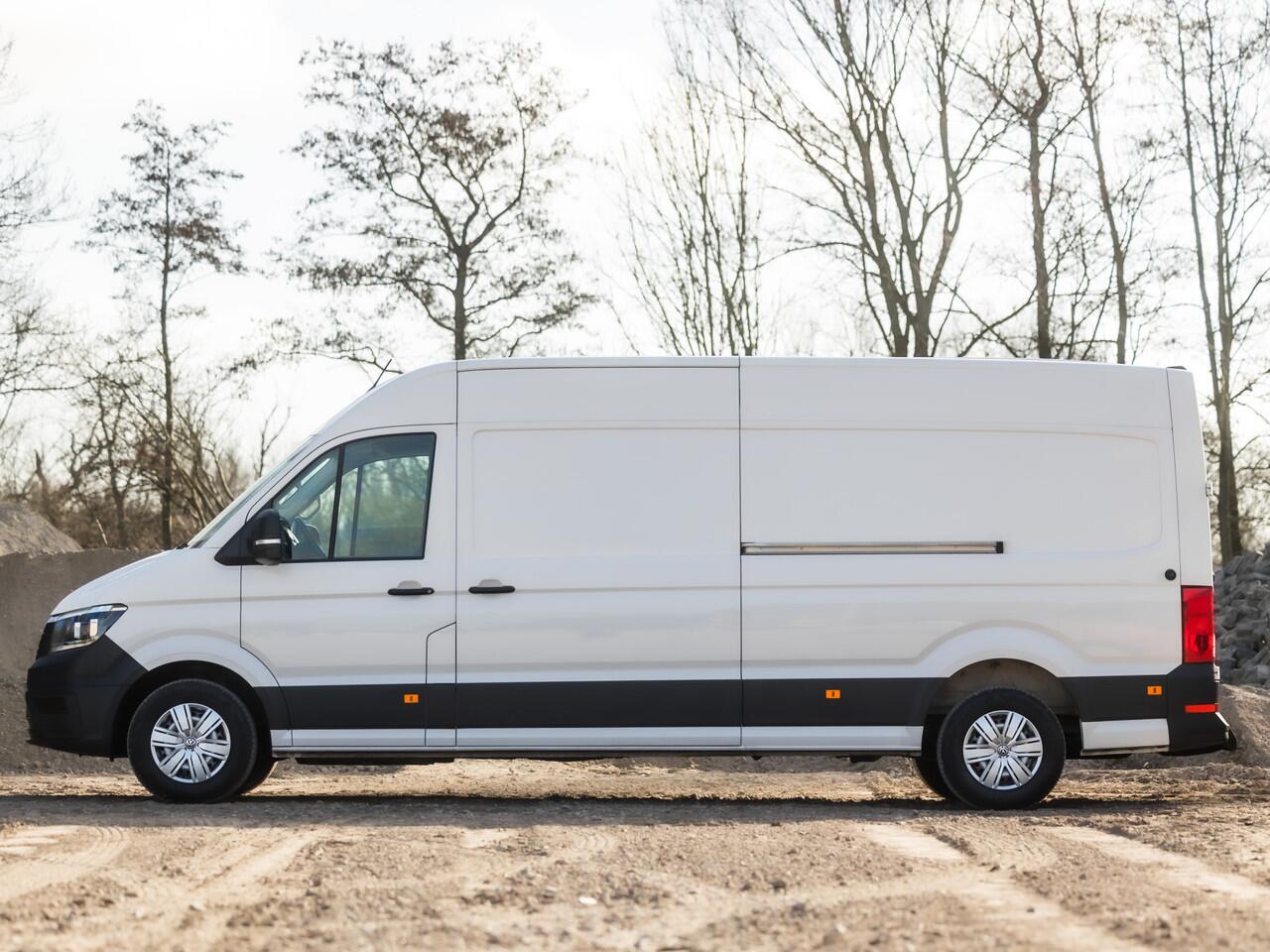 Volkswagen CRAFTER 35 2.0 TDI L4H3 (EURO 6, DUBBELE SCHUIFDEUREN, APPLE CARPLAY, CAMERA, AIRCO, ELEK RAMEN, 3 ZITPLAATSEN, BLUETOOTH, NIEUWE APK, NIEUWSTAAT)