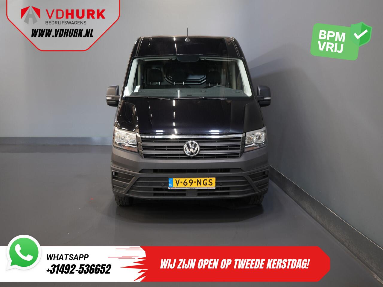 Volkswagen CRAFTER 35 2.0 TDI 140 pk L4H3 BPM VRIJ! Carplay/ 3 Pers./ PDC/ Airco