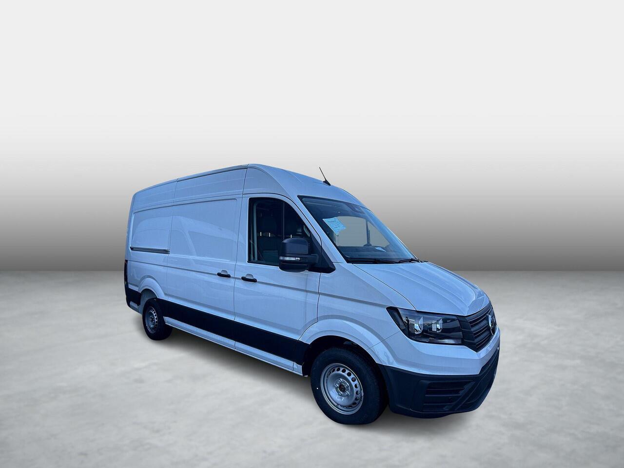 Volkswagen CRAFTER Bedrijfswagens Trendline L3H3 2.0 TDI (140 pk) 103 kW pk 6 vers. | BPM vrij | Bijrijdersbank inclusief opbergvak | Middelhoog dak (h3) | Radio composition met 10" touch- kleurendisplay | Stoelbekleding kunstleder "mesh" |