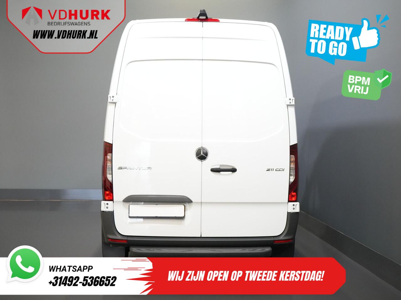 Volkswagen CRAFTER (MB Sprinter 211) (DEMO) Aut. L2H2 BPM VRIJ/ LED/ Standkachel/ Stoelverw./ Carplay/ Cruise/ Camera