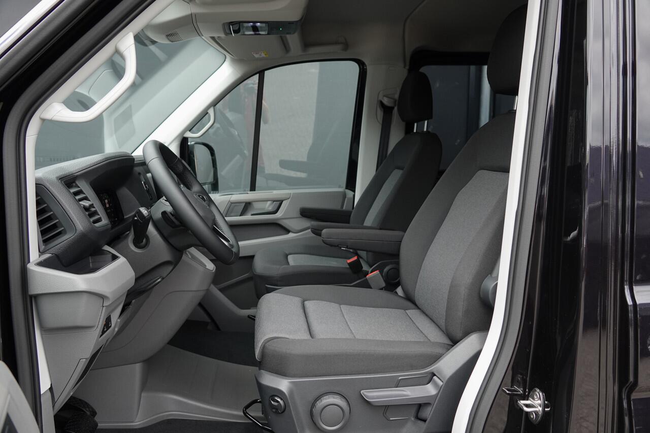 Volkswagen CRAFTER L3H2 | 177Pk Aut. | Dubbele Cabine | Nieuw Model | 10,4'' Navigatie | 19'' | Deep Black