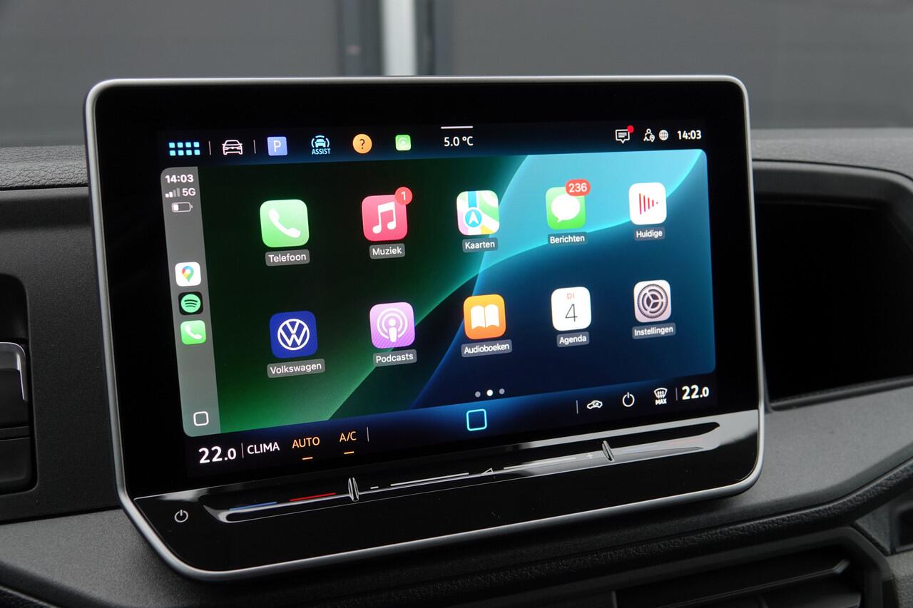 Volkswagen CRAFTER L3H2 2.0Tdi 177Pk Aut. | 2x Schuifdeur | Nieuw Model | 10,4" Display | 19'' | Oyster Silver