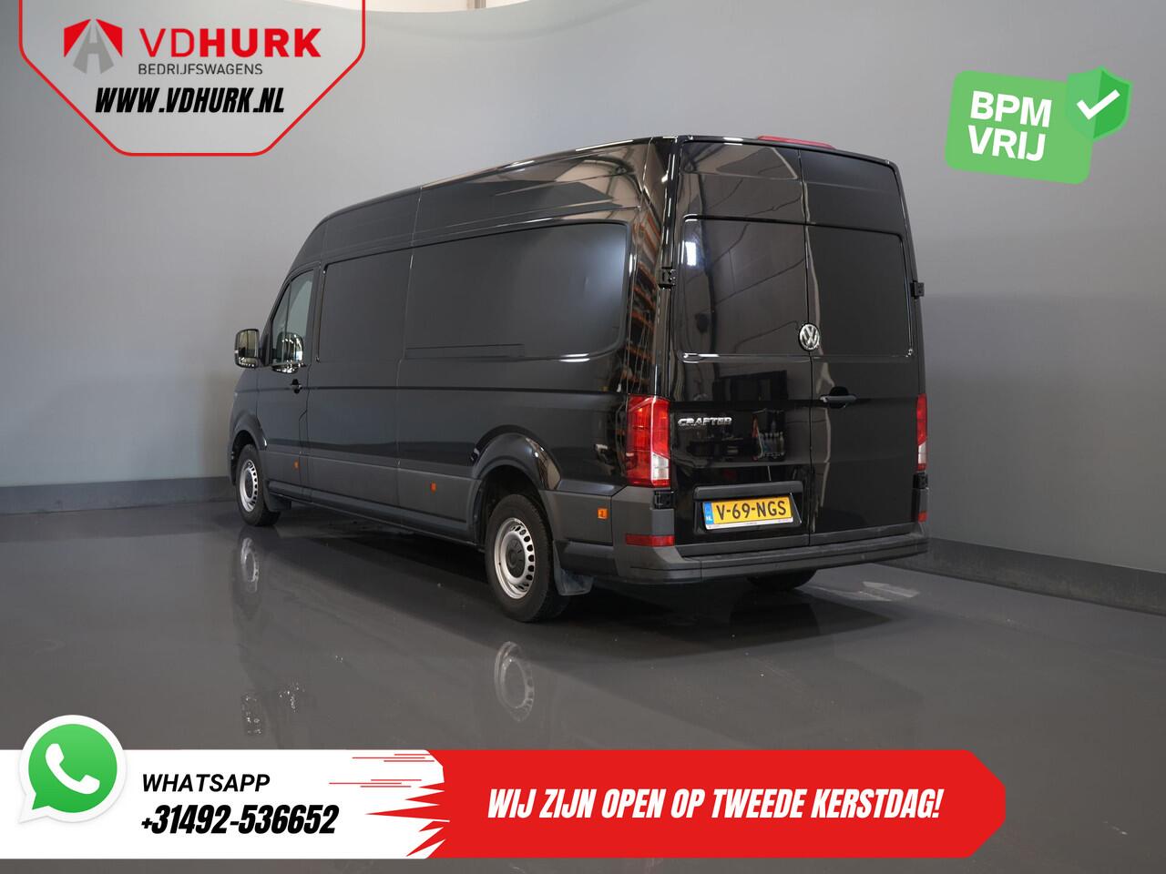 Volkswagen CRAFTER 35 2.0 TDI 140 pk L4H3 BPM VRIJ! Carplay/ 3 Pers./ PDC/ Airco
