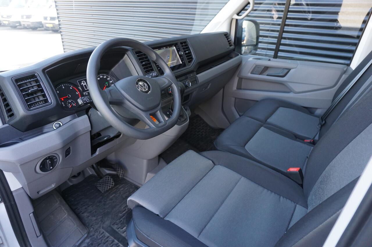 Volkswagen CRAFTER 177PK Bakwagen laadklep 750KG Trekhaak Apple Carplay 830 kg laadvermogen Camera Navi Ergo Comfortstoel