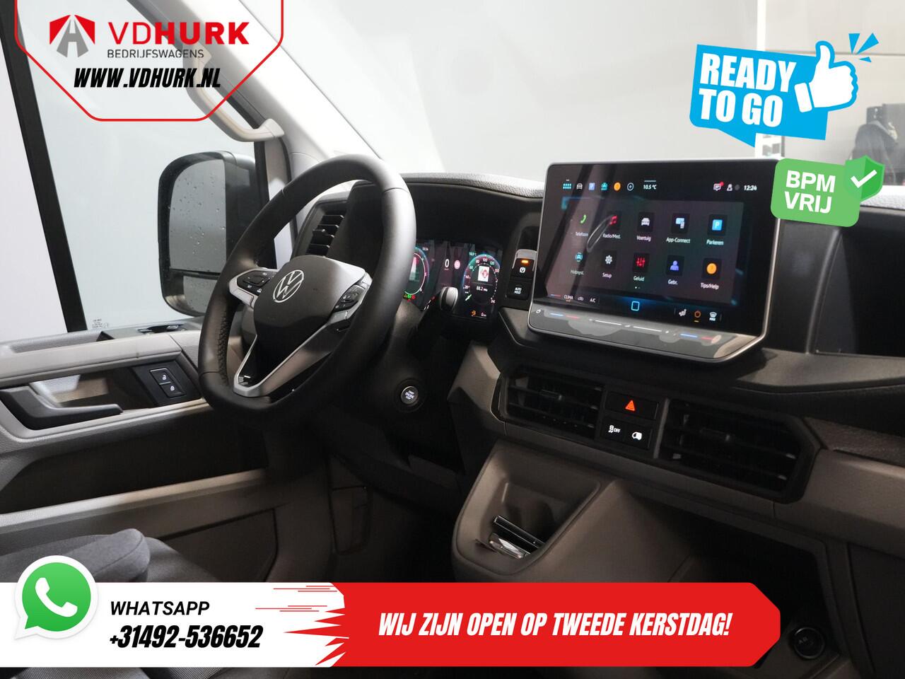 Volkswagen CRAFTER 35 2.0 TDI 140 pk DSG Aut. L3H3 BPM VRIJ! Gev.Stoel/ LED/ Virtual Cockpit/ Camera/ Cruise/ Carplay