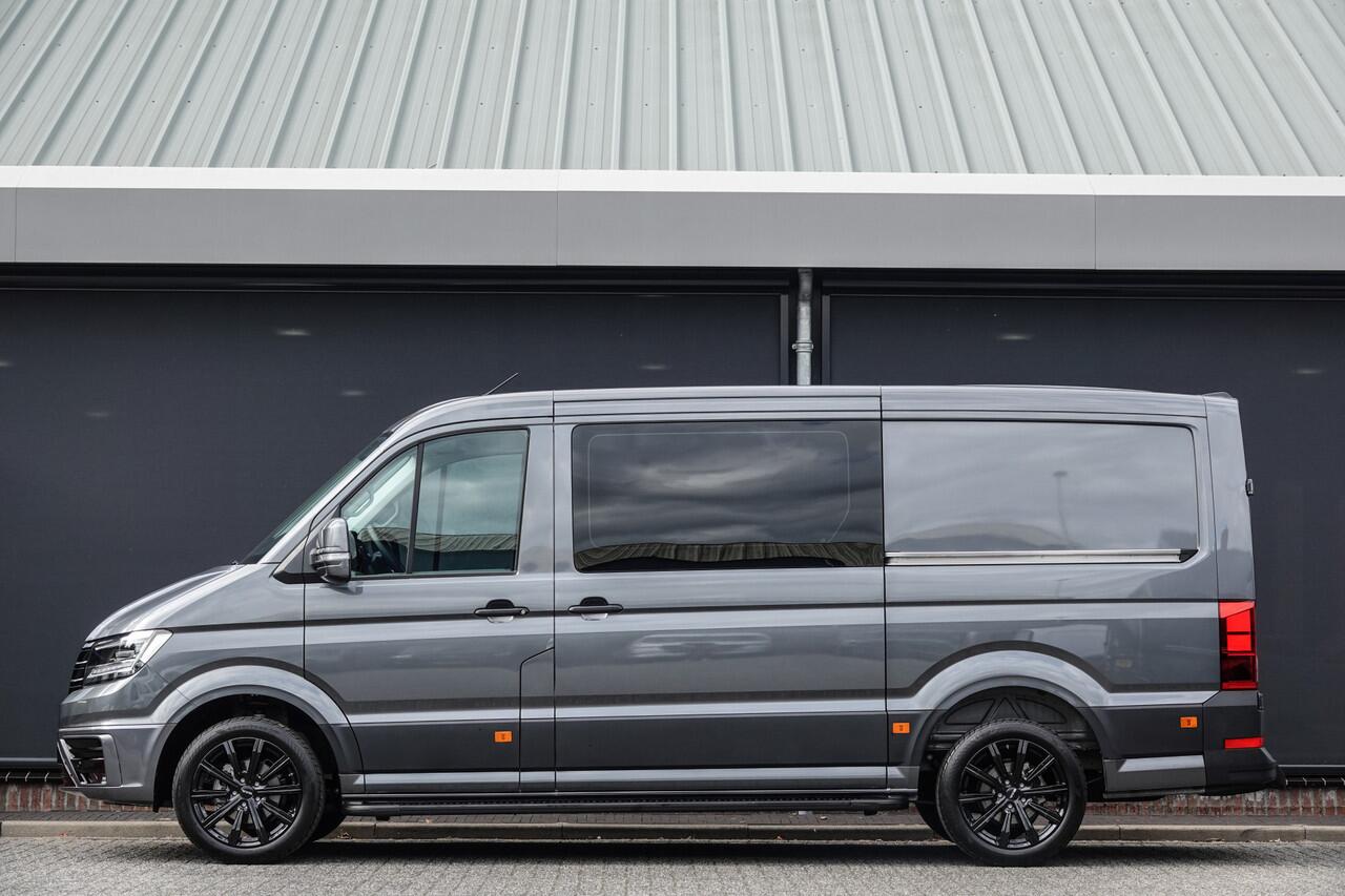 Volkswagen CRAFTER L3H2 | 2.0Tdi 177Pk Aut. | Dubbele Cabine | 2x Schuifdeur | Nieuw Model | 10,4'' Navigatie | 19'' | Indium Grey