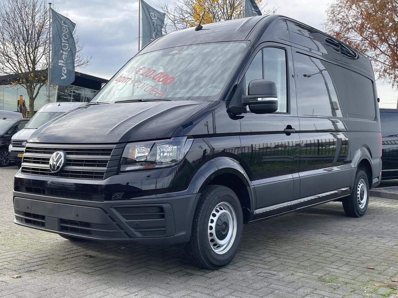 Volkswagen CRAFTER Trendline L3H3 140pk Cruise | PDC | BPM-vrij | Digital Cockpit | Bluetooth