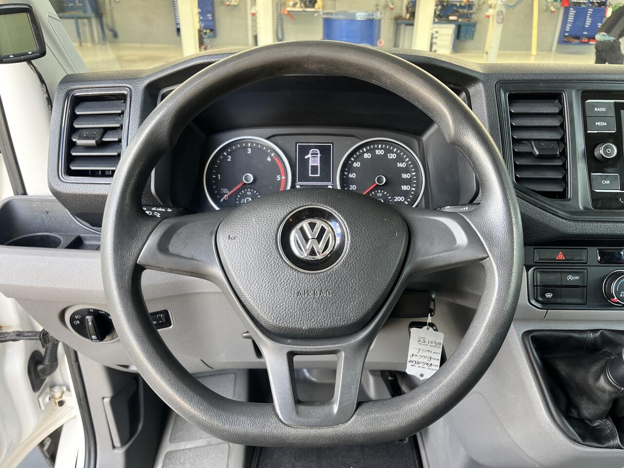 Volkswagen CRAFTER 35 2.0 TDI DC Open laadbak Airco Cruise controle Pick-up Euro 6 Parkeerhulp achter evt 3000kg trekgewicht 6 persoons p-up bakwagen open laadbak Pritsche