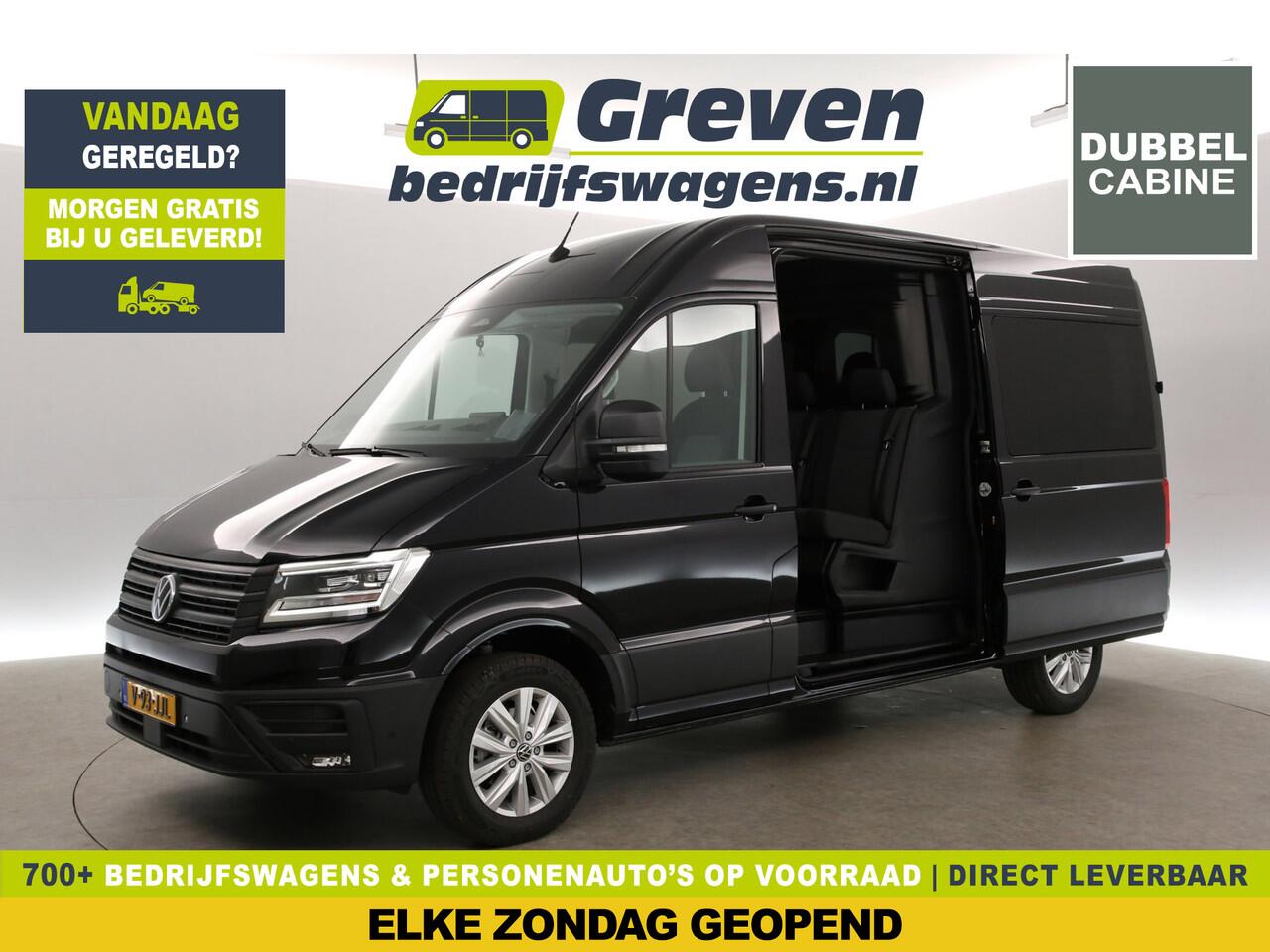 Volkswagen CRAFTER 2.0 TDI DSG HIGHLINE EXCLUSIVE L3H3 | DC | 140PK | FACELIFT MODEL | BPM VRIJ | NIEUW | 3000KG TREKHAAK | VIRTUAL | CAMERA | ADAPTIVE CRUISE | LED | CARPLAY | 17"LMV