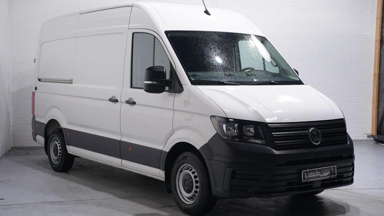 Volkswagen CRAFTER 2.0 TDI 140 pk L3H3 Airco, App Connect 270 Graden Deuren, Laadruimte Pakket, Opstap achter, 3-Zits