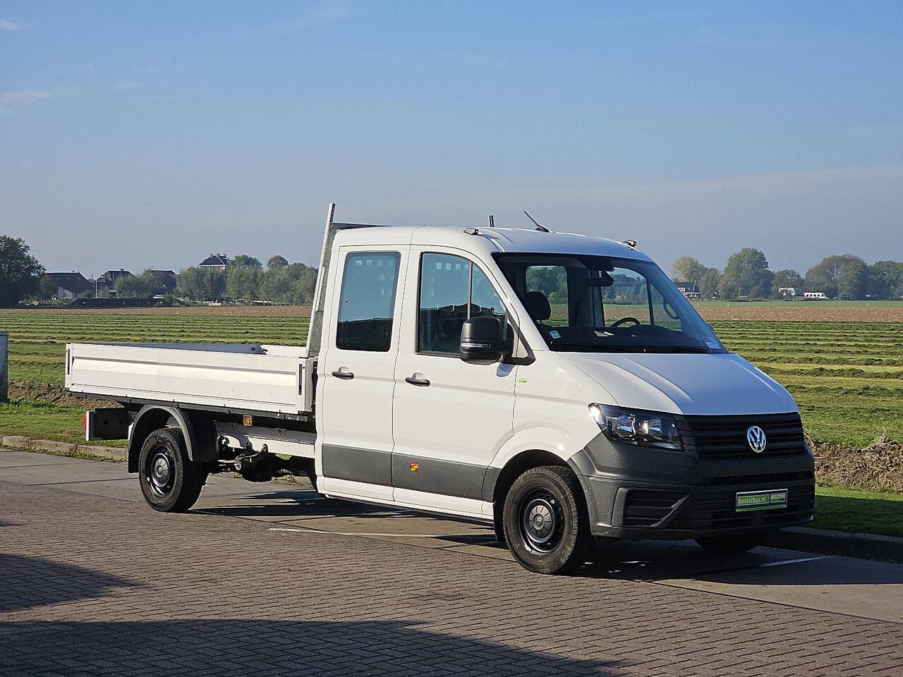 Volkswagen CRAFTER 35 2.0 DC L4 Open-Laadbak Trekhaak 140Pk Euro6 Airco!