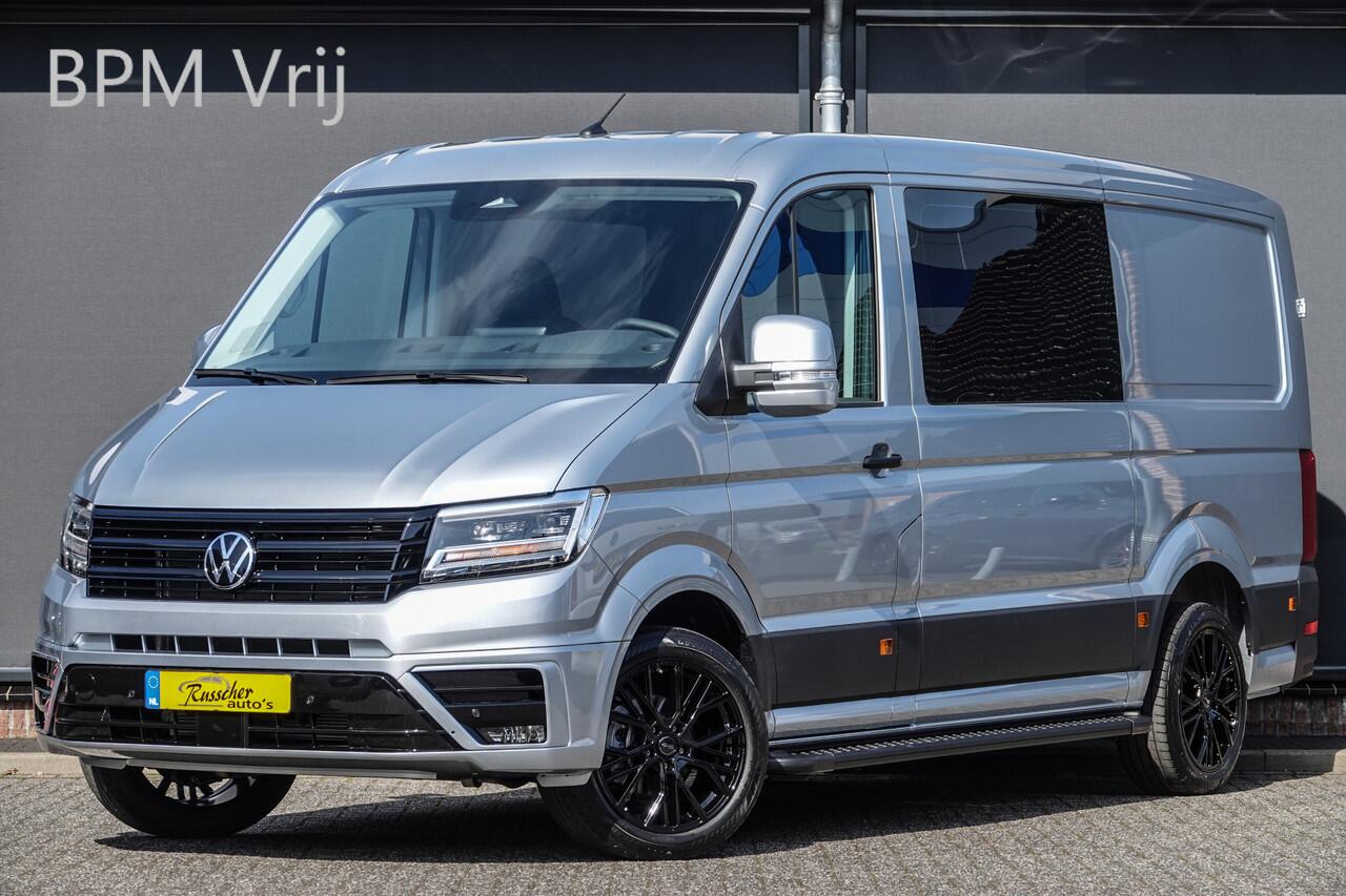 Volkswagen CRAFTER L3H2 | 177Pk Aut. | Dubbele Cabine | Nieuw Model | 10,4'' Navigatie | 19'' | Oyster Silver
