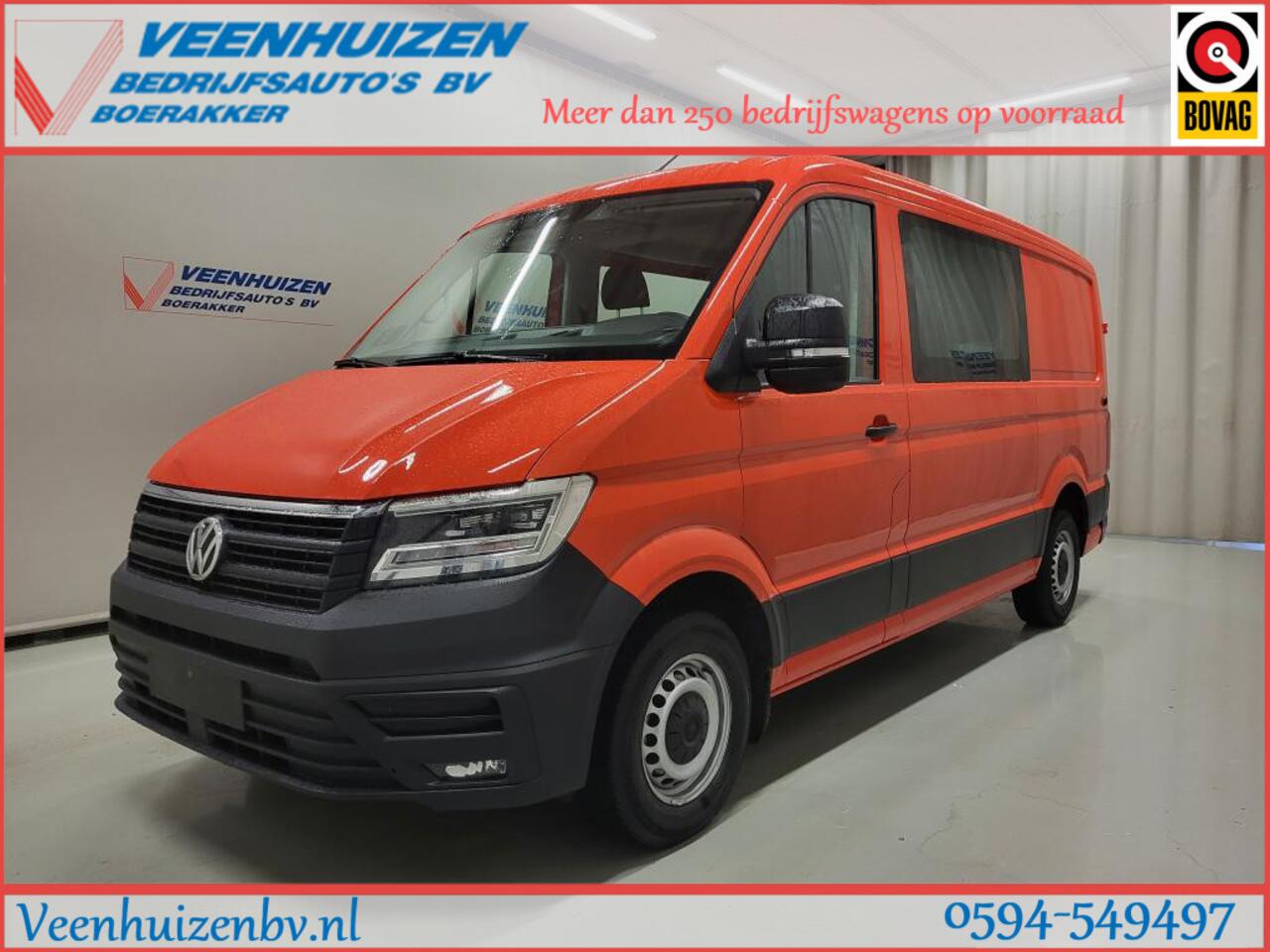 Volkswagen CRAFTER 2.0TDI 177pk L3/H2 Dubbele Cabine Euro 6!