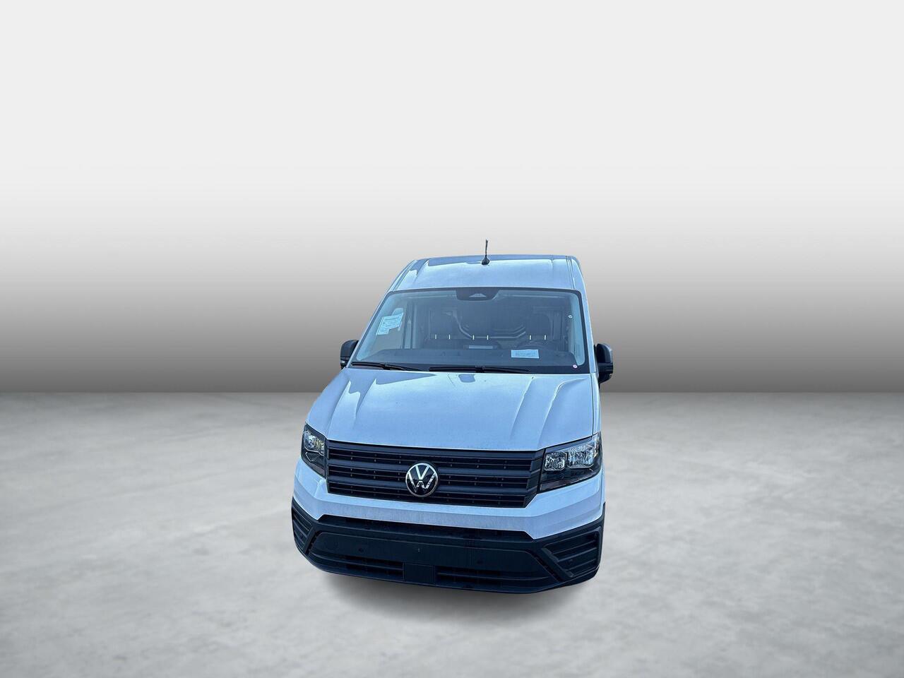 Volkswagen CRAFTER Bedrijfswagens Trendline L3H3 35 (140 pk) 103 kW pk 6 versn. Hand | BPM vrij | Vierseizoensbanden | Trekhaak met vaste kogel (inclusief aanhangwagenstabilisator) | Middelhoog dak (h3) | Achteruitrijcamera (rear view) |