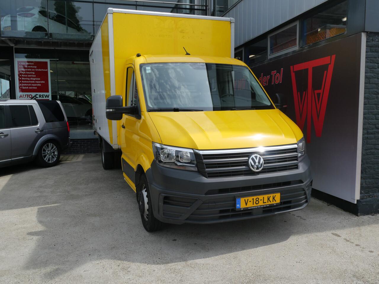 Volkswagen CRAFTER 2.0 TDI BAKWAGEN | DHOLLANDIA LAADKLEP | NAVIGATIE | AIRCO | 3.5T | EURO 6!!
